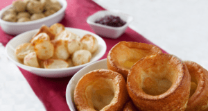 Roast Pots, Stuffing and Yorkshires