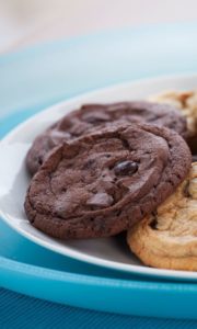 Double Choc Chip Cookies