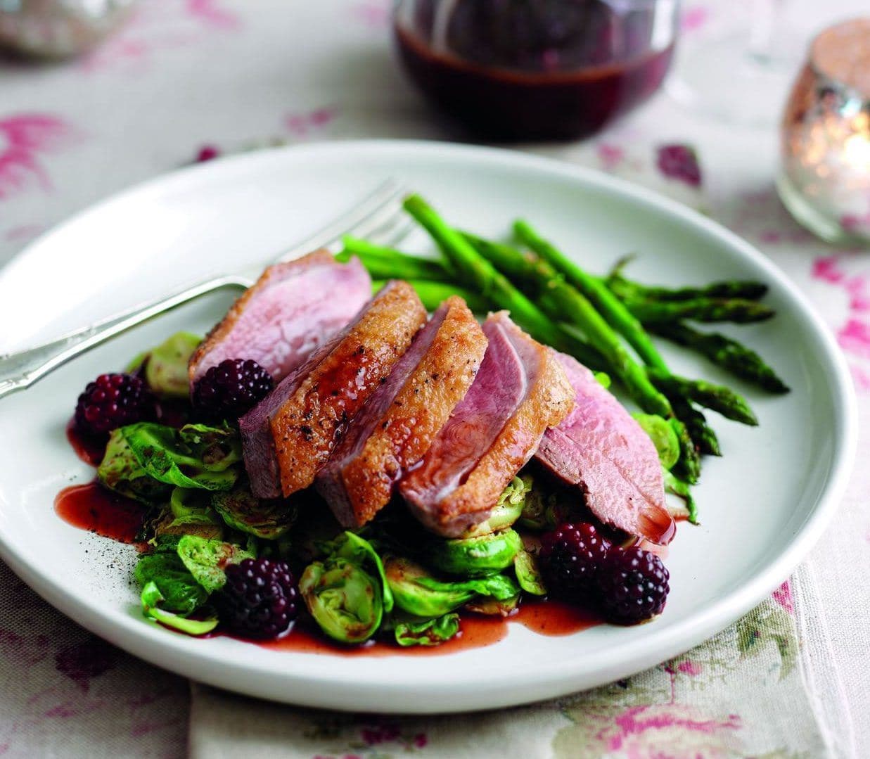 Roasted Duck Breast With Blackberry And Port Sauce Field Fare 