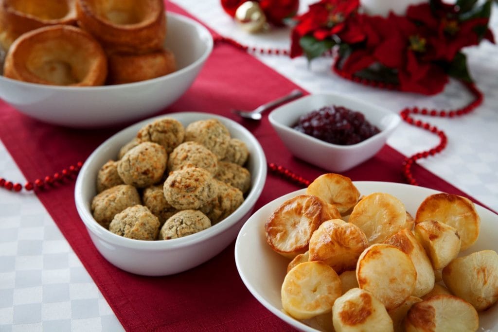 Roasted potatoes Christmas