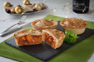 Gluten Free Roasted Vegetable & Goats Cheese Pie