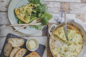 leek frittata