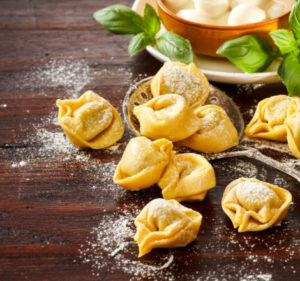 Mortadella Sausage and Cheese Tortellini