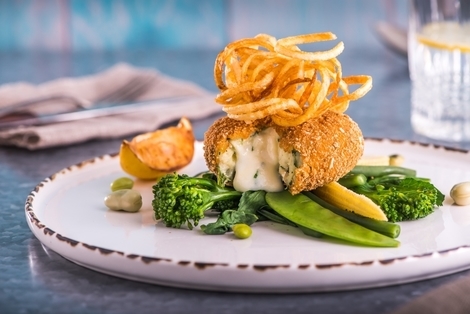 Smoked Haddock Florentine Fish Cake