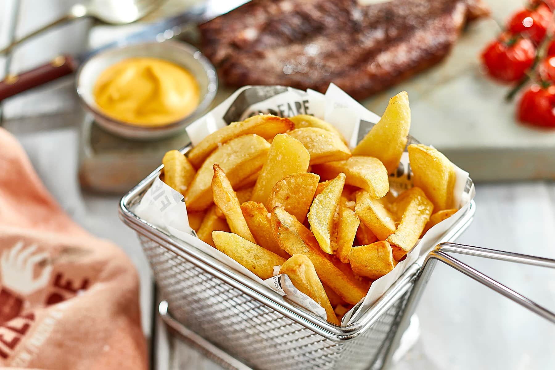 Steak House Fries Field Fare