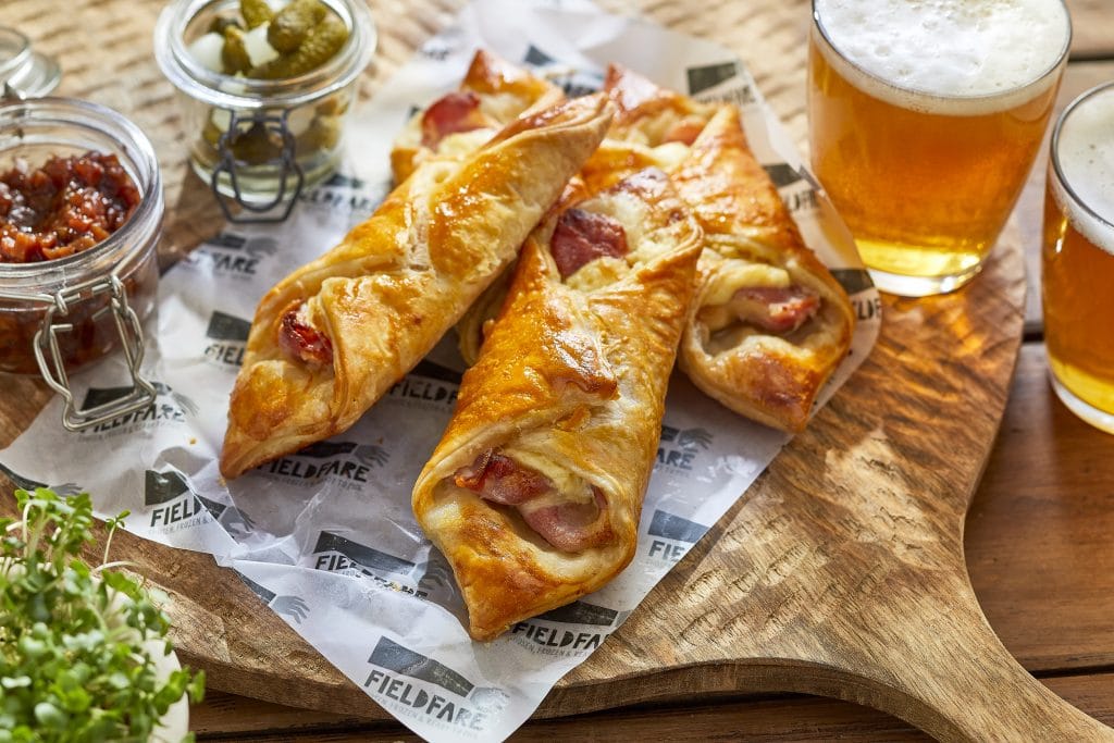 Cheese and bacon bites