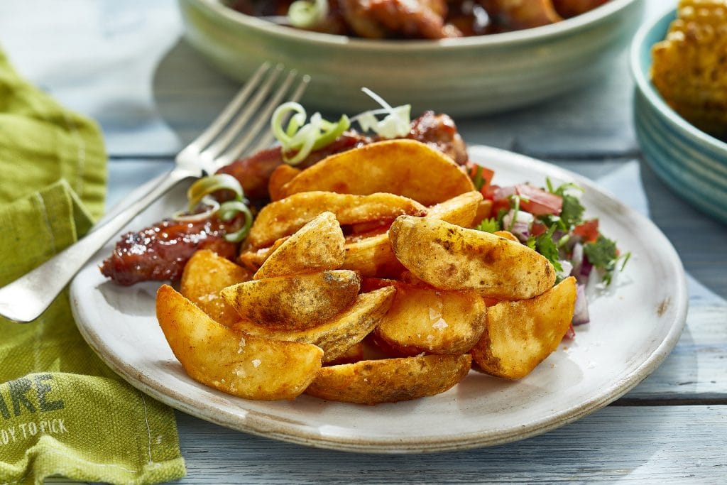 Spicy wedges_close up