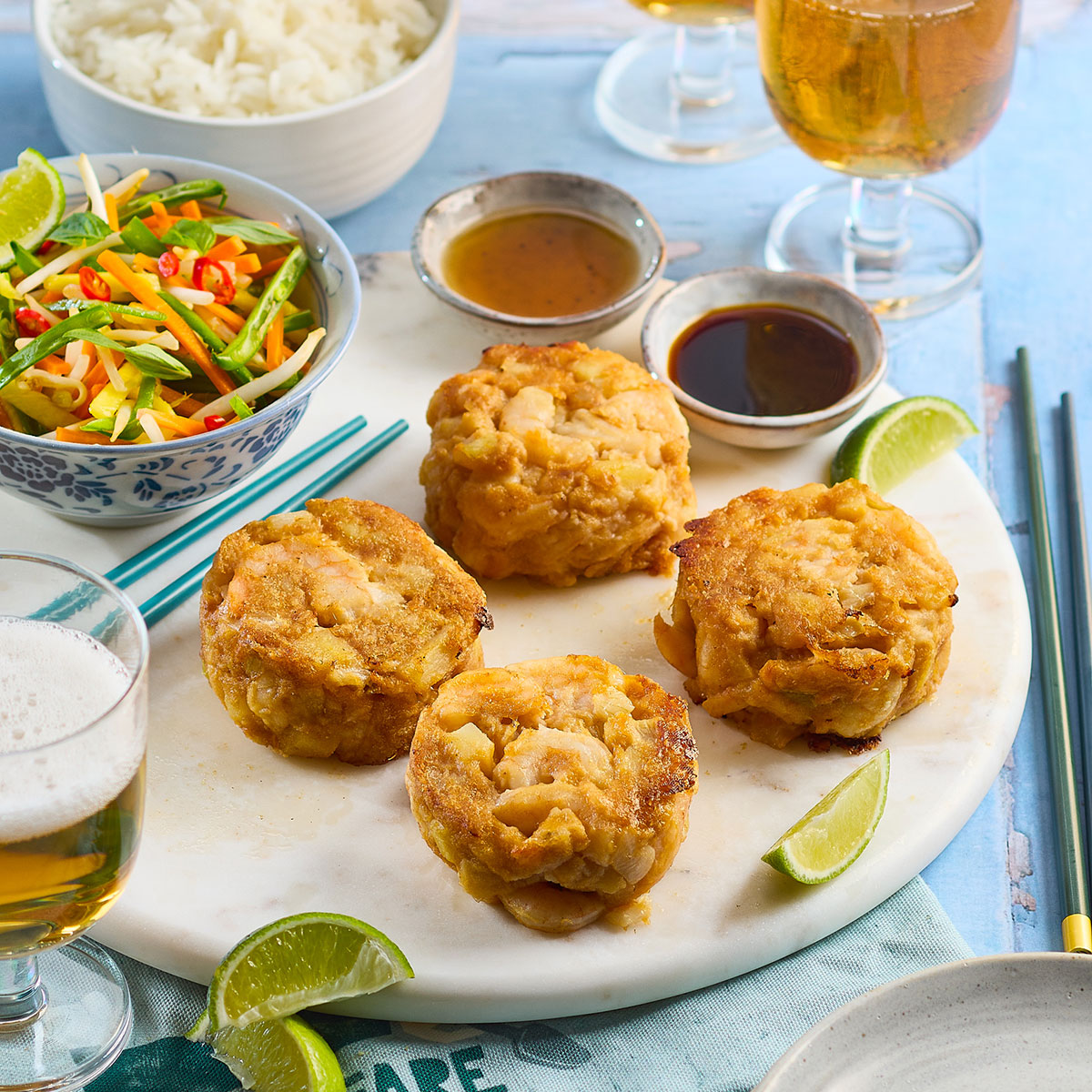 Tiger Prawn & Ginger Naked Fishcake